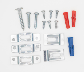 A15 - Komplet antykradzieżowy do ram drewnianych na wkręty