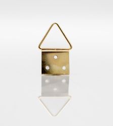 Zestaw 100 sztuk - ZK4 - Zawieszka na 3 gwoździki