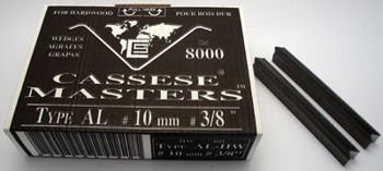 S121 - 1 pasek - Klamry AL 10mm  do twardego drewna firmy Cassese