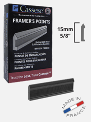 Framers Points - Ładunki ramiarskie twarde 3000 szt. Cassese