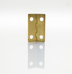 Z2 - Zawias szkatułkowy złoty na wkręty