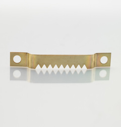 100 sztuk - ZK17 Zawieszka ząbkowana na wkręty