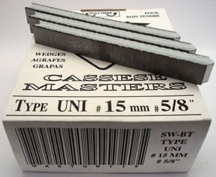 S18 - Klamry UNI 15 mm  do miękkiego drewna firmy Cassese