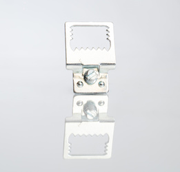 P2 (Zestaw 100 Sztuk)  Zawieszka metalowa do ram aluminiowych