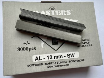 S13SW - Klamry AL 12mm  do miękkiego drewna firmy Cassese