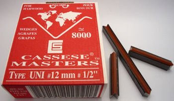 S21 - Klamry UNI 12 mm  do twardego drewna firmy Cassese