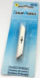 WC-20 Ostrza do cięcia pianki Logan FoamWerks 20 sztuk