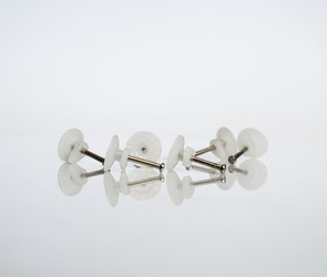 Haczyki do obrazów 1000 sztuk - Z1 - gwóździe z haczykiem plastikowym